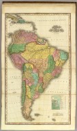 South America With Improvements To 1823.