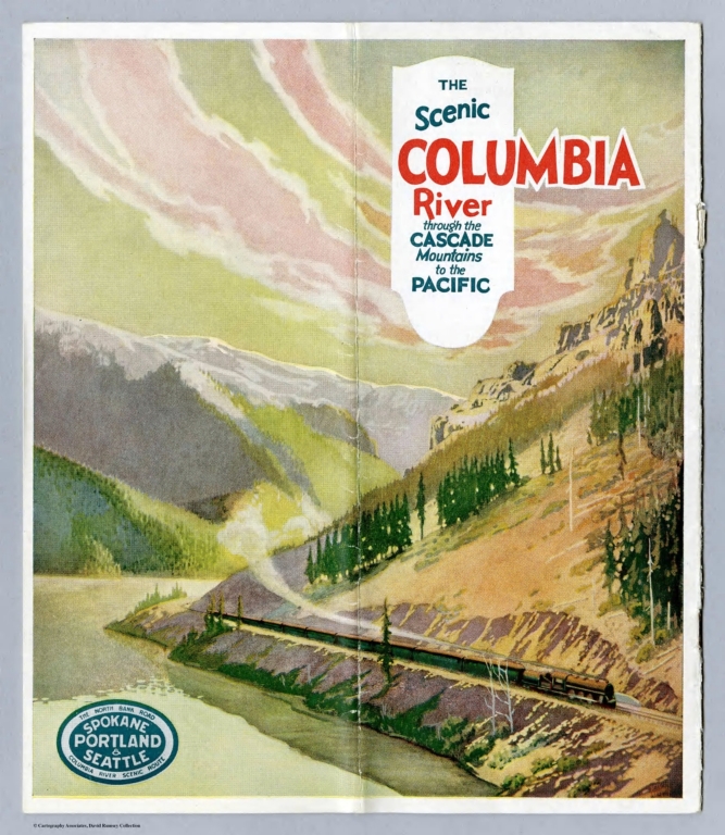 Covers: The Scenic Columbia River through the Cascade Mountains to the Pacific.