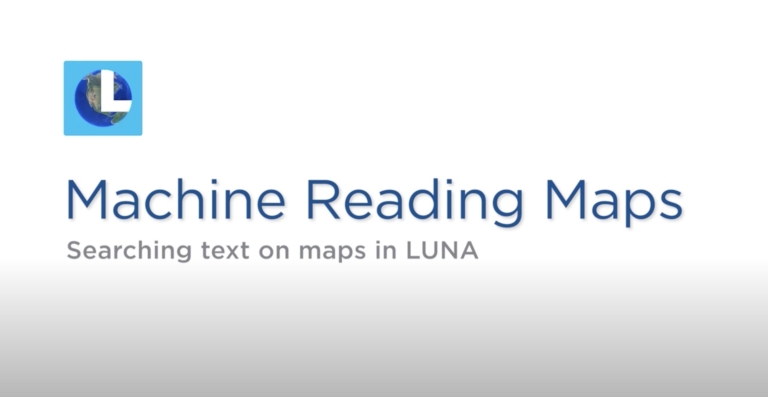 Machine Reading Maps: